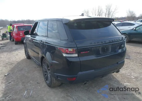 2016 Land Rover Range Rover Sport 3.0L V6 Supercharged Hse z USA, uszkodzony, nr VIN SALWS2VF6GA562592
